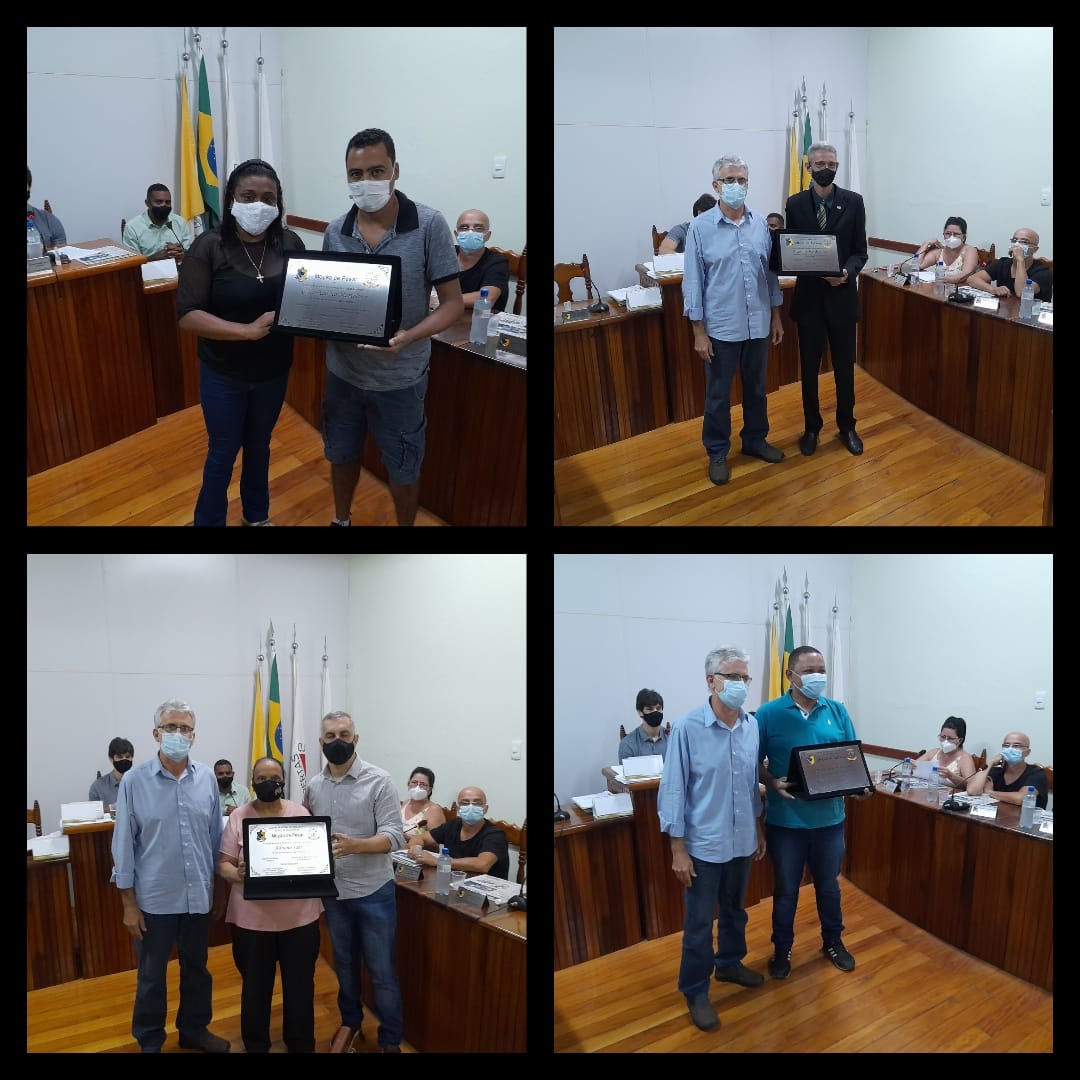 Câmara Municipal realiza entrega de Placas de Moções