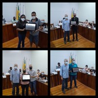 Câmara Municipal realiza entrega de Placas de Moções