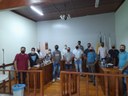 A Câmara Municipal de Descoberto recebe a visita de Vereadores da Cidade de Itamarati de Minas 